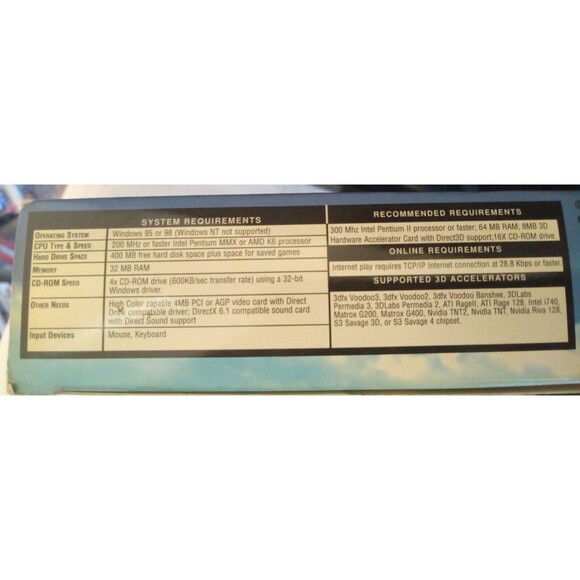 Sim Theme Park Gold Edition PC 2000 2 CD-ROMs Big Box No Manual Windows 95/98 - Picture 6 of 10